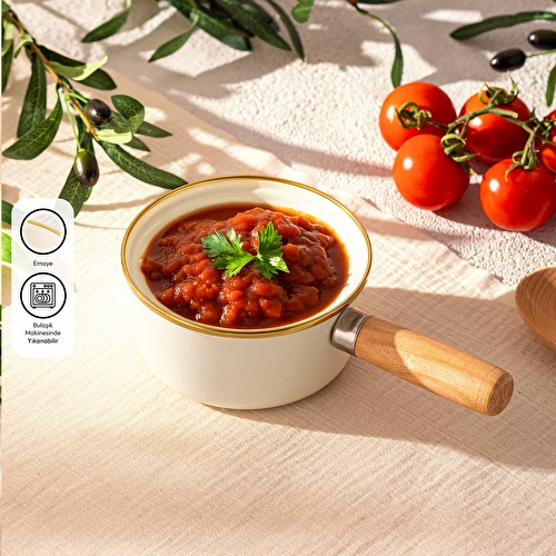 Emsan Retro Emaye Sütlük 14 cm