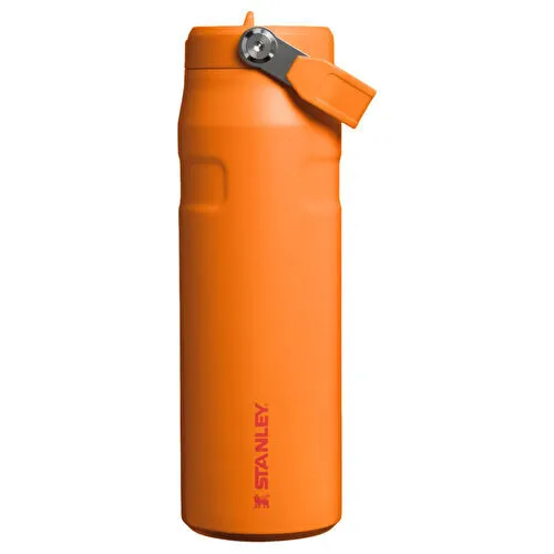 Stanley The IceFlow Flip Straw Pipetli Termos Bardak 700 ml Goldenroad Coral