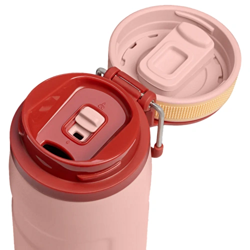 Stanley The IceFlow Twist Flip Termos 470 Ml Peach Rose