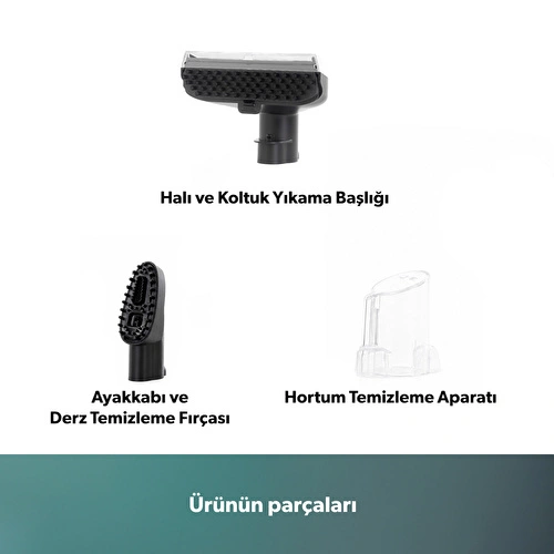 Homend Stain Taşınabilir Halı, Koltuk Yıkama ve Leke Çıkarma Makinesi