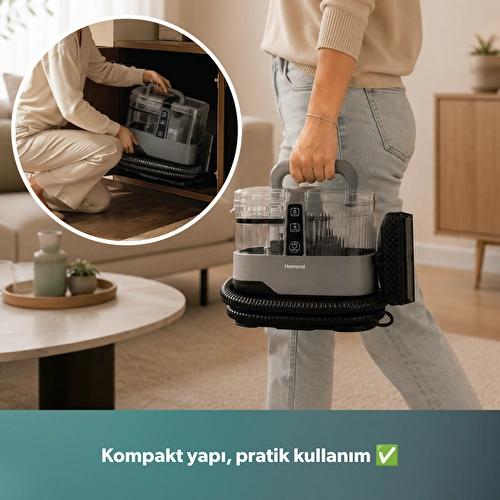 Homend Stain-X 1258H Taşınabilir Halı, Koltuk Yıkama ve Leke Çıkarma Makinesi Homend Stain-X 1258H Taşınabilir Halı, Koltuk Yıkama ve Leke Çıkarma Makinesi