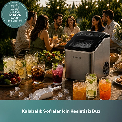 Homend IceBar X8 6051H Buz Yapma Makinesi