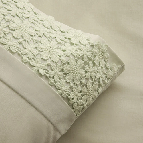 Karaca Home Rosal Brodeli Çift Kişilik Nevresim Takımı Adaçayı