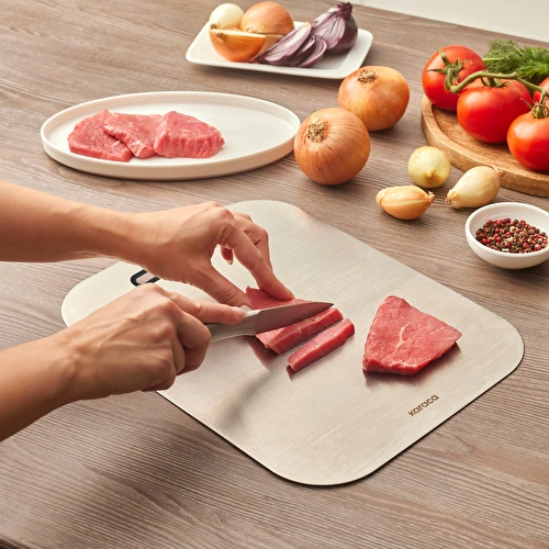 Karaca Paslanmaz Çelik Kesme Tahtası