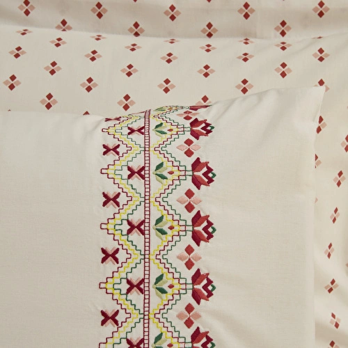 Karaca Home Vion %100 Pamuk Nish Set Çift Kişilik Pike Takımı Multicolour