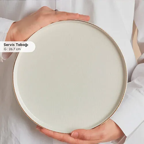 Emsan Komo 32 Parça 6 Kişilik Kahvaltı Takımı Gold