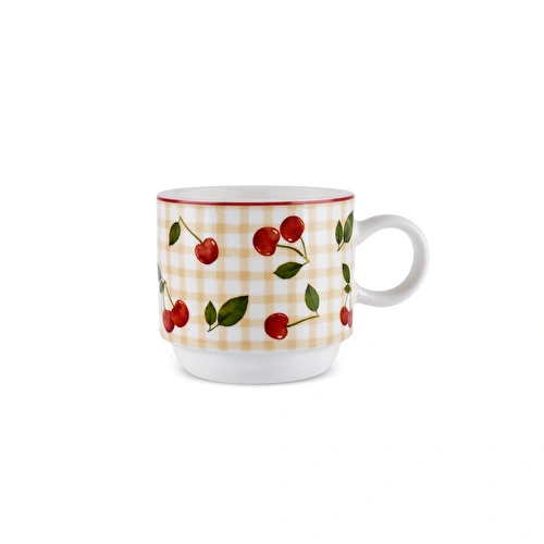 Karaca Fruit Picnic 4 Kişilik Standlı Çay Fincan Takımı 160 ml Karaca Fruit Picnic 4 Kişilik Standlı Çay Fincan Takımı 160 ml