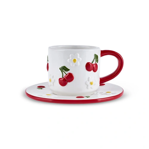 Karaca Cherrybloom 2 Kişilik Kahve Fincan Takımı 100 ml