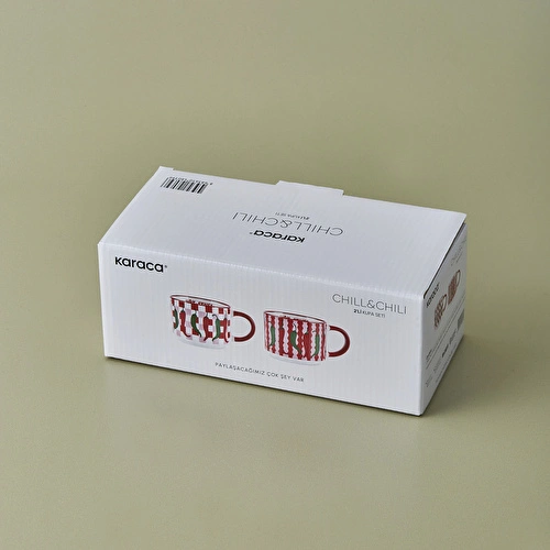 Karaca Chill&Chili 350 ml 2'li Mug Seti