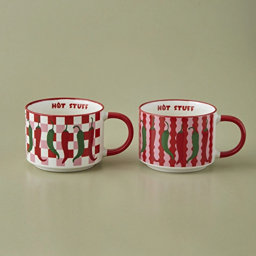 Karaca Chill&Chili 350 ml 2'li Mug Seti