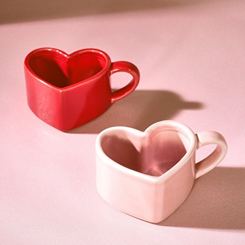 Karaca Love You 2 Kişilik Çay Fincan Takımı 160 ml