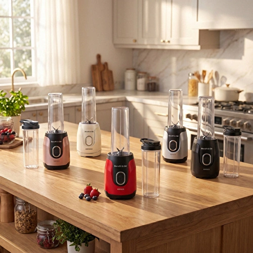Karaca Blendfit Go Personal Kişisel Smoothie Blender Çift Hazne Rosegold 600ml & 400ml
