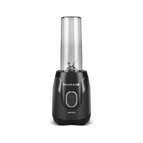 Karaca Blendfit Go Personal Kişisel Smoothie Blender Çift Hazne Siyah 600ml & 400ml