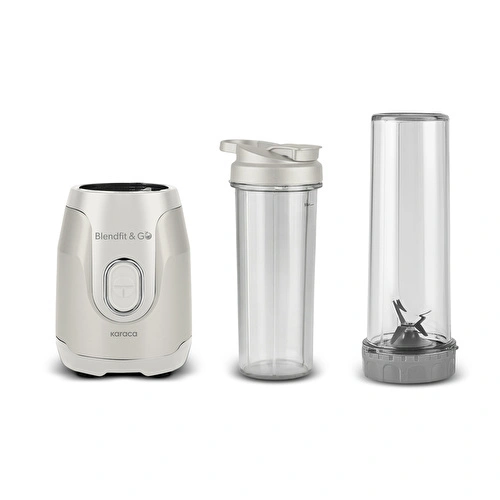 Karaca Blendfit Go Personal Kişisel Smoothie Blender Çift Hazne Starlight 600ml & 400ml
