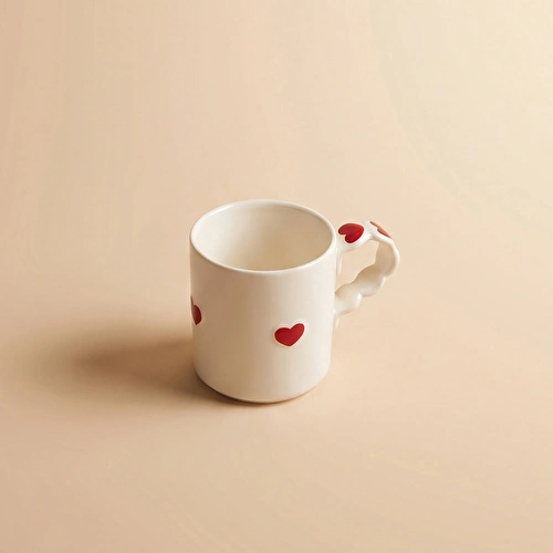 Karaca Sweetheart Beyaz Kupa 480 ml