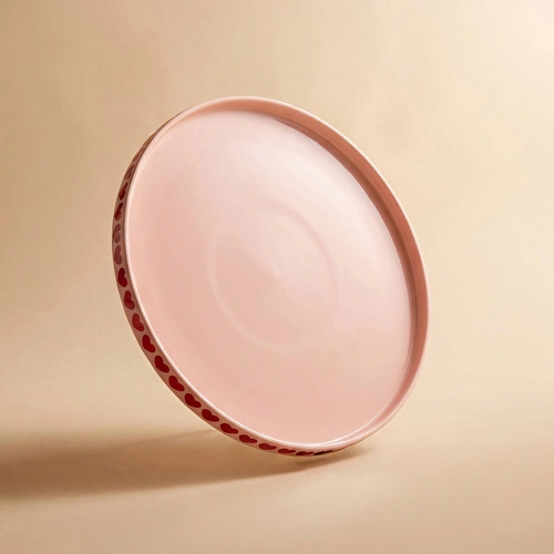 Karaca Sweetheart Servis Tabağı Pembe 27 cm