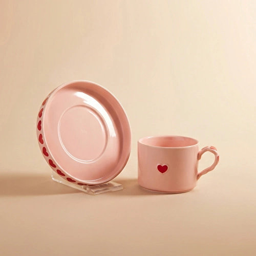 Karaca Sweetheart Çay Fincan Takımı Pembe 195 ml