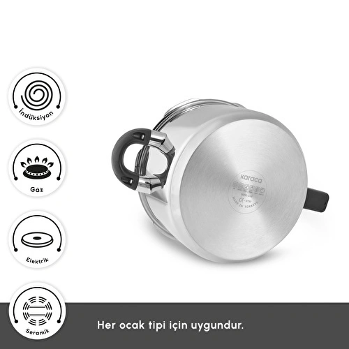 Karaca Vitasafe Düdüklü Tencere Seti 4+6 Litre