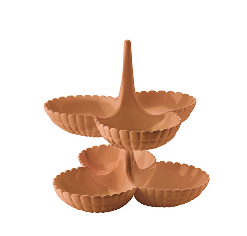 Guzzini Tiffany 2'li Çerezlik Turuncu