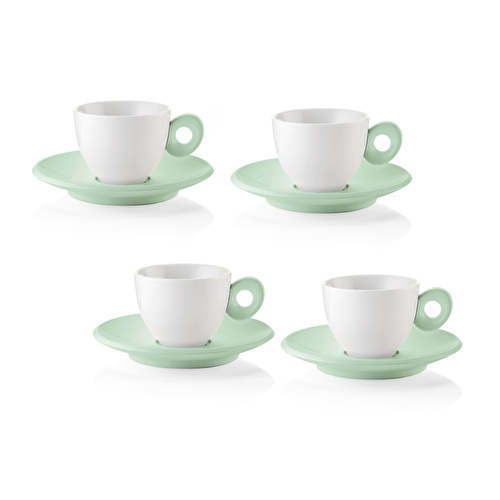 Guzzini 4lü Espresso Fincan Takımı Yeşil