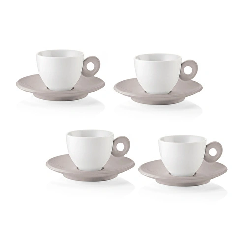 Guzzini 4lü Espresso Fincan Takımı Gri
