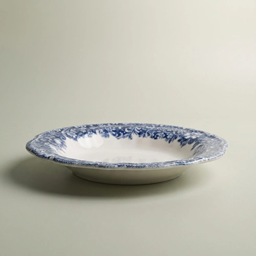 Emsan Floransa Çukur Tabak 23 cm Mavi Emsan Floransa Çukur Tabak 23 cm Mavi