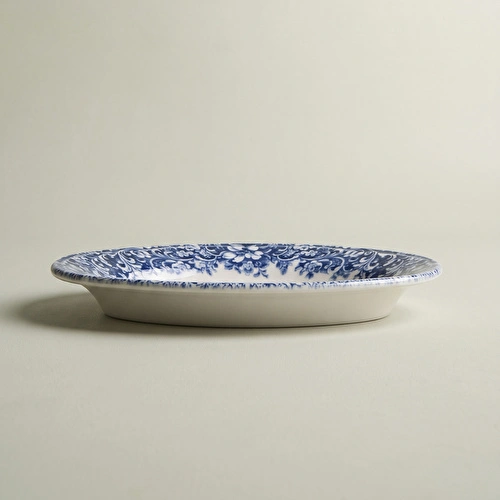 Emsan Floransa Kayık Tabak 21 cm Mavi