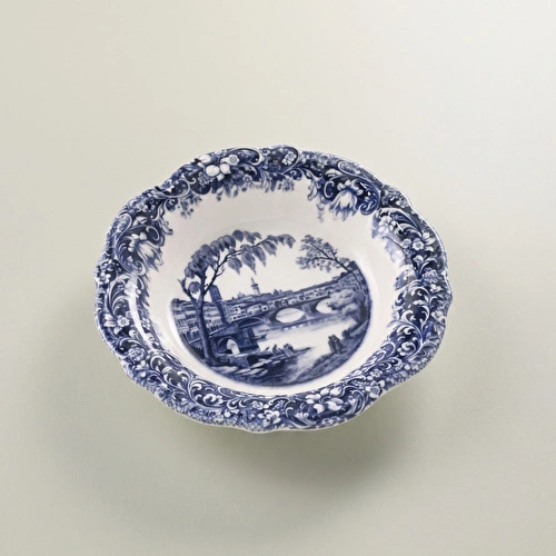 Emsan Floransa Meze Tabağı 17 cm Mavi