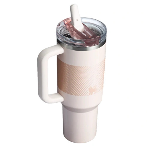 Stanley The Quencher ProTour Flip Straw Tumbler Pipetli Termos 1,18 LT Açık Pembe