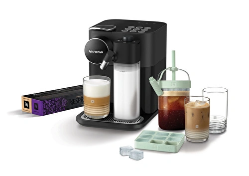 Nespresso F541 Gran Latissima Avantajlı Kahve Köşesi Seti Siyah