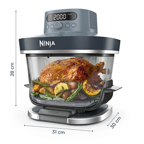 Ninja Crispi Pro 7-in-1 XL Cam Hazneli Pişirme Sistemi Cyberspace Blue