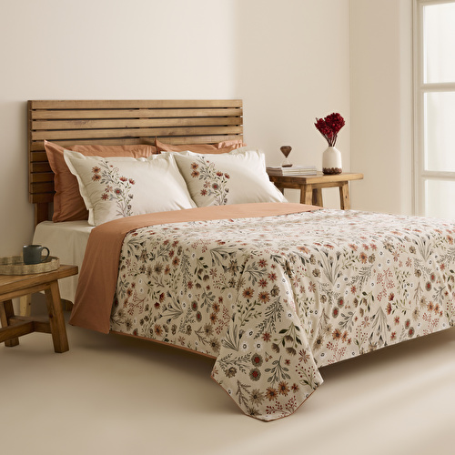 Karaca Home Velinor %100 Pamuk Çift Kişilik Nevresim Takımı Multicolour