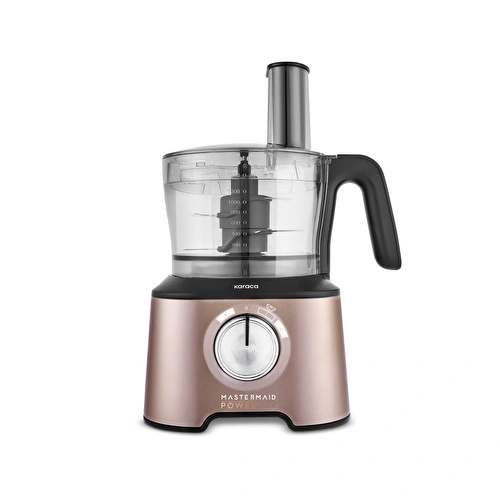 Karaca Mastermaid Power Max 12 in 1 Mutfak Robotu Rosegold 2000W