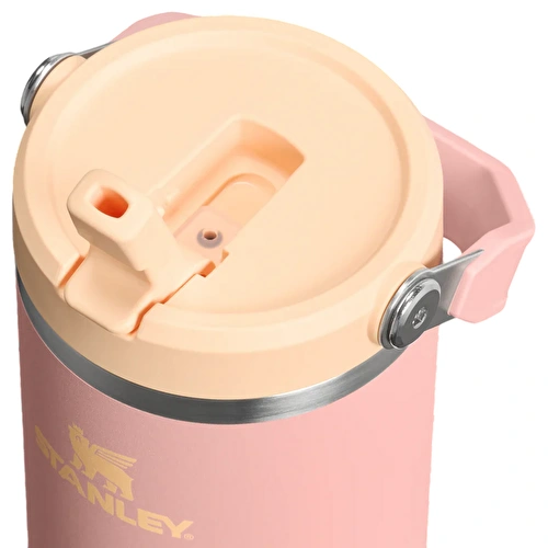 Stanley The IceFlow Flip Straw Pipetli Termos Bardak 890 Ml Peach Rose