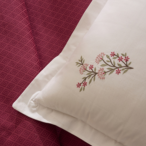 Karaca Home Morivelle Kişilik Pike Takımı Fuşya