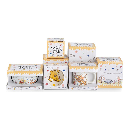 Egan Italy Winnie the Pooh 4'lü Tatlı Kaşığı Seti