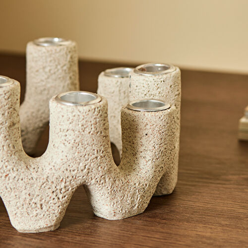 Karaca Home Palvin 9'lu Şamdan Mumluk 20,5 x 20 x 9,5 cm