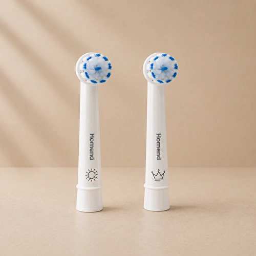 Homend Brushboss Şarjlı Diş Fırçası Yedek Başlık Beyaz