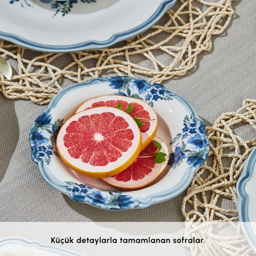 Karaca Nostalji 32 Parça 6 Kişilik Kahvaltı Takımı