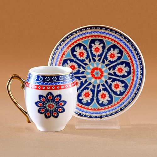 Karaca Söğüt 6 Kişilik Kahve Fincanı 90 ml