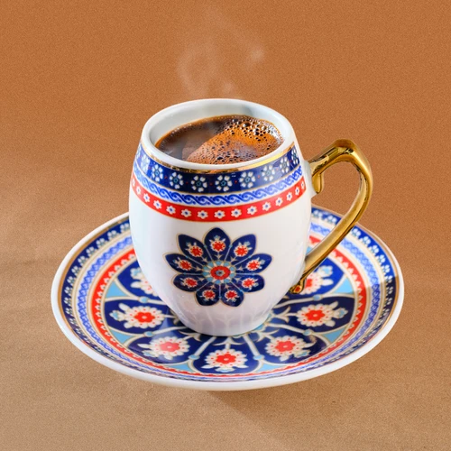 Karaca Söğüt 6 Kişilik Kahve Fincanı 90 ml