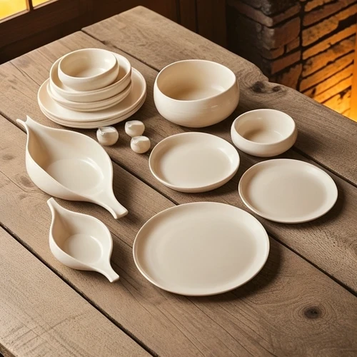 Karaca Earth Collection Clay 55 Parça 12 Kişilik Yemek Takımı