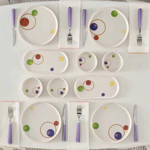Karaca Color Pop 10 Parça 4 Kişilik Kahvaltı Takımı