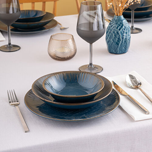 İstanbul Porselen Mahruz 18 Parça 6 Kişilik Yemek Takımı İstanbul Porselen Mahruz 18 Parça 6 Kişilik Yemek Takımı