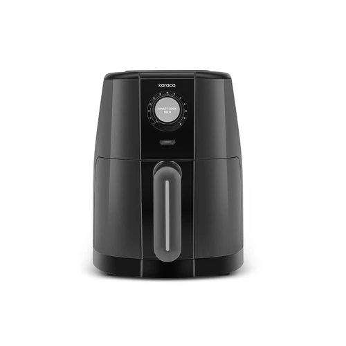 Karaca Smart Cook 60 Dakikaya Kadar Zaman Ayarlı Compact Airfryer Space Gray 2.2 Litre