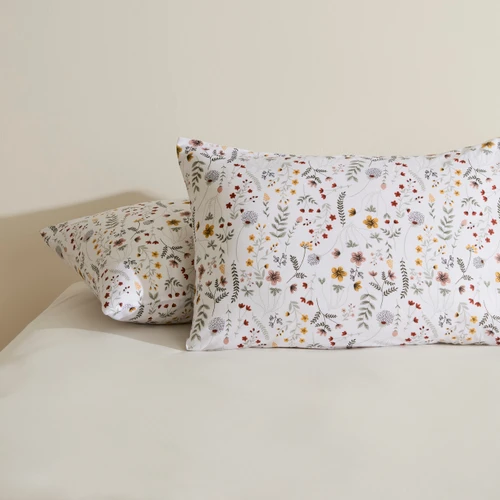 Karaca Home Vina %100 Pamuk 2'li Yastık Kılıfı Multicolor