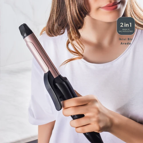 Homend Hairmony 4605H 2 in 1 Saç Düzleştirici ve Maşa