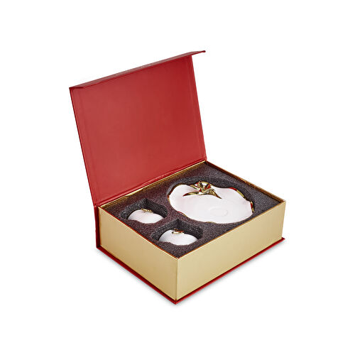 Karaca X Müge Anlı Kelebekli 2 Kişilik Kahve Fincanı Gold