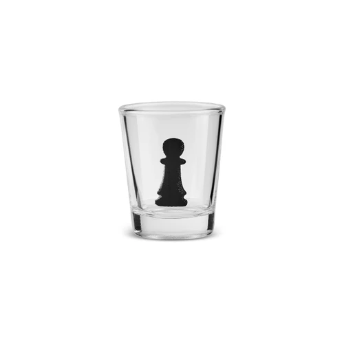 Karaca King Shot Bardaklı Satranç Seti Şeffaf