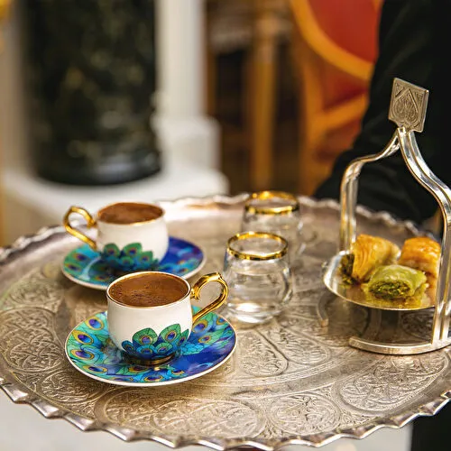 Karaca X Çırağan Palace Shop 2 Kişilik Kahve Fincan Takımı 90 ml